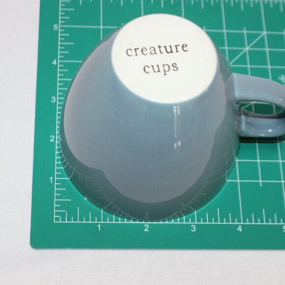 Creature Cups Sea Turtle White and Blue/Gray Mug - Picture 7 of 9